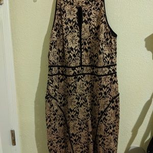 Beautiful black and gold dress